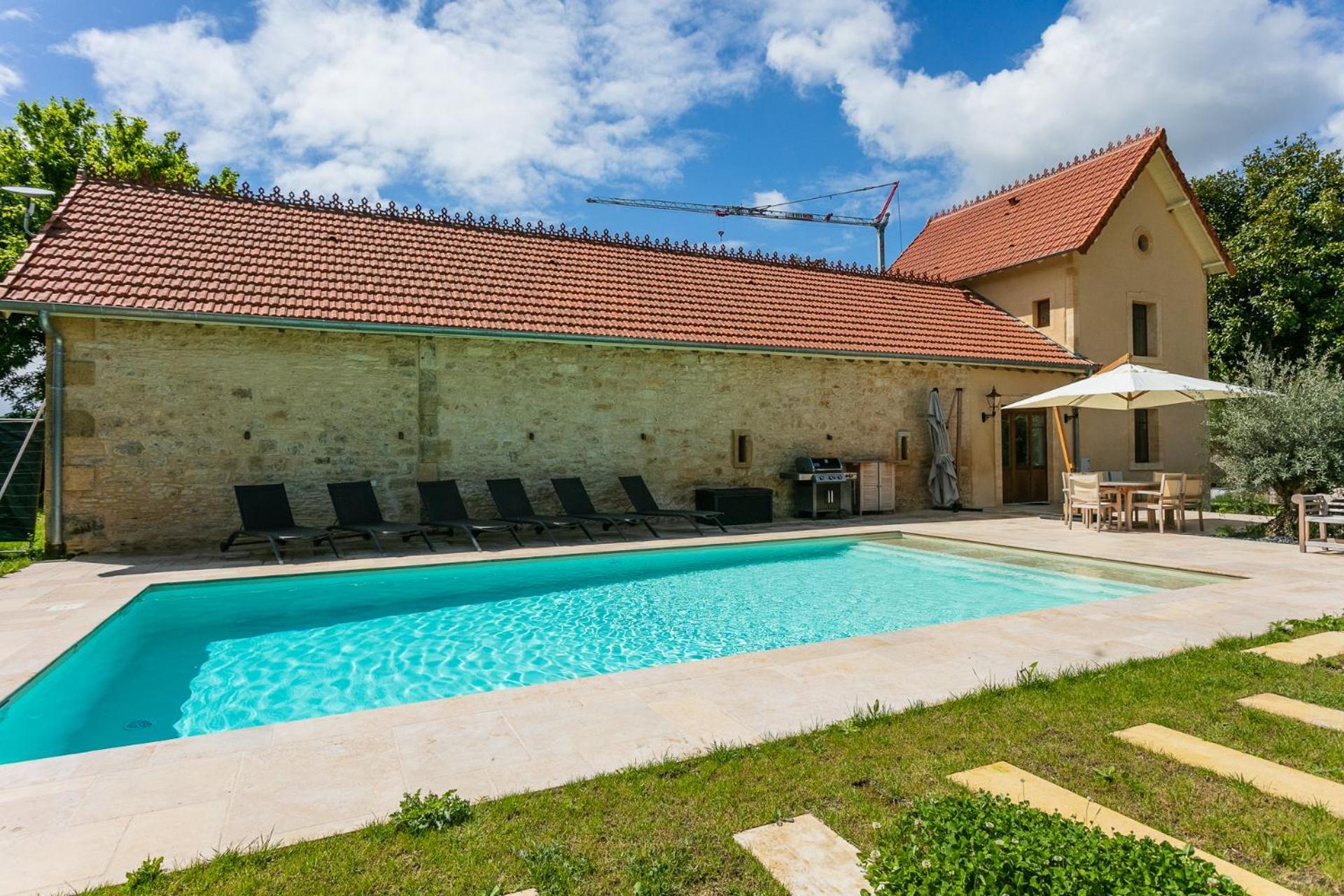 Guardian House Of Chateau Monteil With Heated Pool And Jacuzzi Villa Calviac-en-Perigord Екстериор снимка